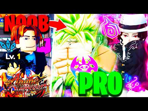 Pantalla de códigos Anime Overseer en Roblox con Gems y Trait Discs